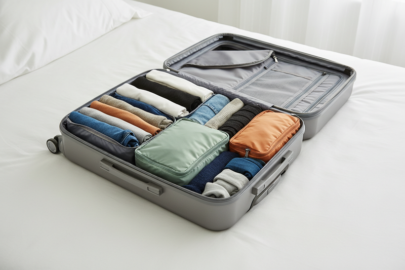 Organisateur de valise : guide ultime 2026 pour voyager organisé, gagner 40% d'espace et ne plus rien oublier