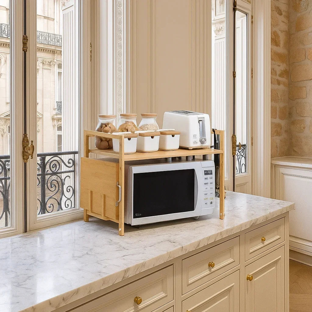 Rangement cuisine Meuble bambou cuisine Étagère design Mobilier écologique Accessoire micro-onde Organisation cuisine Déco naturelle Acheter étagère bambou pour micro-ondes Prix étagère micro-onde bambou Étagère bambou micro-onde pas cher Où trouver une étagère micro-onde en bambou Avis étagère micro-onde bambou Idée rangement pour micro-onde Comment poser un micro-onde sur une étagère bambou Rangement micro-onde petit espace Déco cuisine style scandinave avec bambou Aménagement cuisine étroite avec micro-o