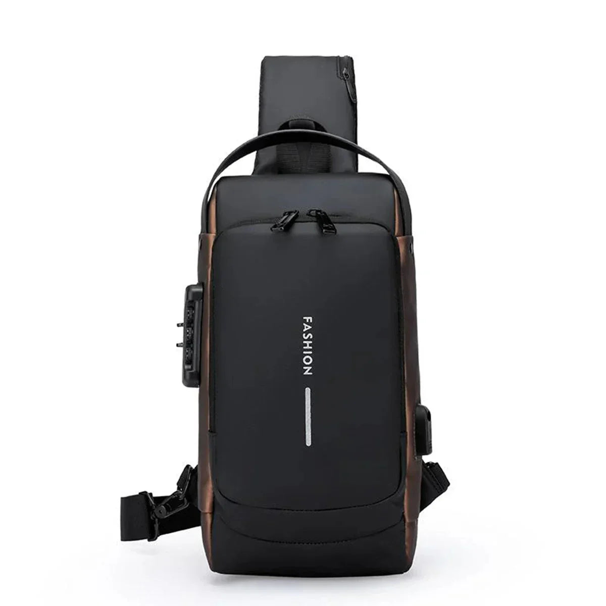 Sac de Poitrine Anti-vol VaultPack™ | Code Secret + Port USB | Homme & Femme. Idéal pour le voyage et la ville. Livraison gratuite ! Achetez-le en confiance.
