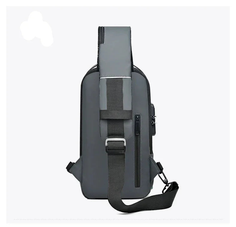 Sac de Poitrine Anti-vol VaultPack™ | Code Secret + Port USB | Homme & Femme. Idéal pour le voyage et la ville. Livraison gratuite ! Achetez-le en confiance.