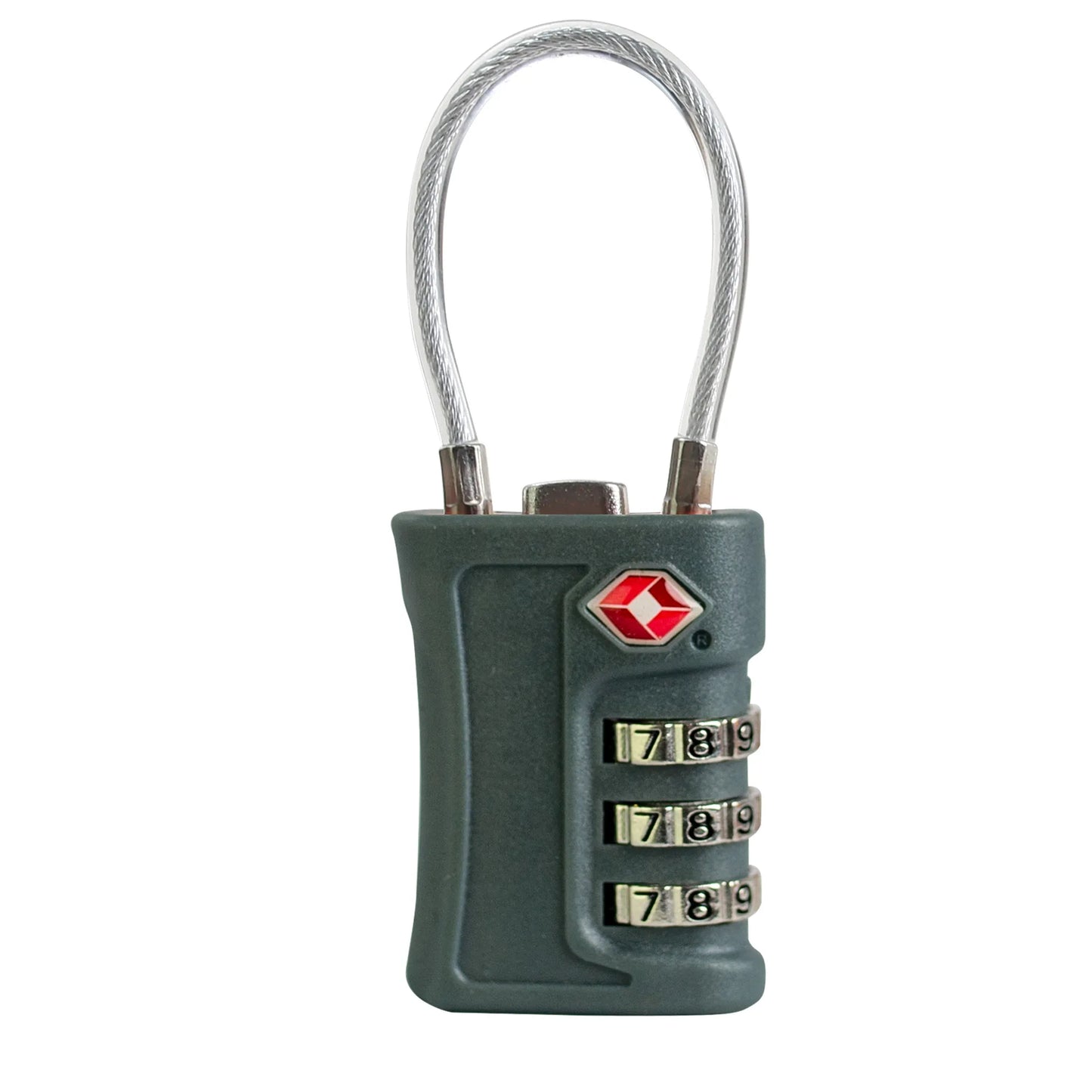 Cadenas TSA pour valise disponible en gris