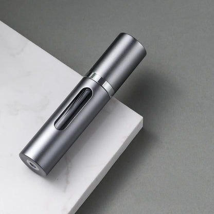 flacon voyage parfum rechargeable en verre 8ml avec pompe spray atomiseur portable conteneur cosmetique vide mini bouteille parfum pour avion et deplacement