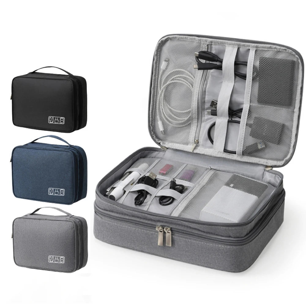 Organisateur câble voyage | TechCube™