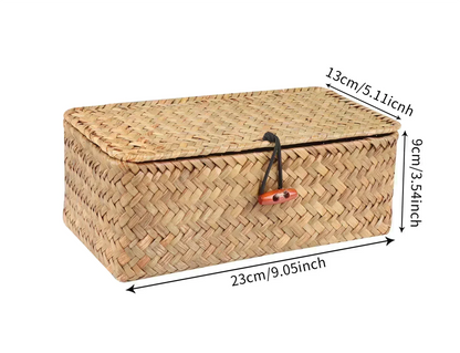 Panier osier | Tressia™ - Rangement Chic