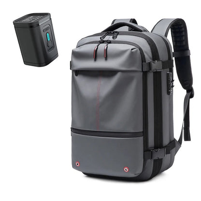 Sac a dos compression sous vide AirVault rangementchic ideal pour voyage cabine avion
