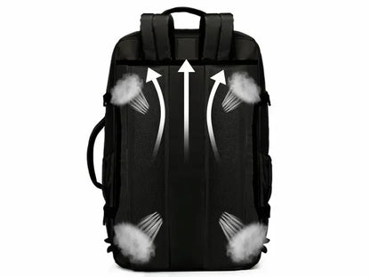 Le sac a dos de voyage | AeroCabin™ est le compagnon parfait pour voyager sereinement. Compatible bagage cabine (55×35×20 cm, 38L), imperméable, léger (1,11 kg) et accepté par plus de 100 compagnies aériennes, il vous accompagne partout : week-ends, affaires, city-trips ou vols low-cost. Son design convertible sac à main / sac à dos, ses compartiments intelligents, sa poche PC et son polyester 900D en font un modèle robuste, pratique et conçu pour la mobilité moderne