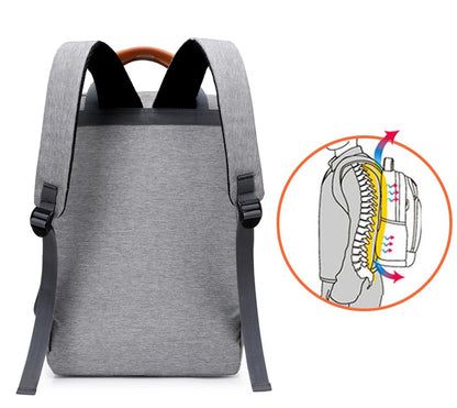 Sac à dos voyage femme Canvas Urbain™ – design moderne et confortable, multipoche et résistant à l’eau, compagnon parfait pour toutes vos aventures en ville.