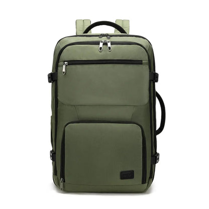 Le sac a dos de voyage | AeroCabin™ est le compagnon parfait pour voyager sereinement. Compatible bagage cabine (55×35×20 cm, 38L), imperméable, léger (1,11 kg) et accepté par plus de 100 compagnies aériennes, il vous accompagne partout : week-ends, affaires, city-trips ou vols low-cost. Son design convertible sac à main / sac à dos, ses compartiments intelligents, sa poche PC et son polyester 900D en font un modèle robuste, pratique et conçu pour la mobilité moderne