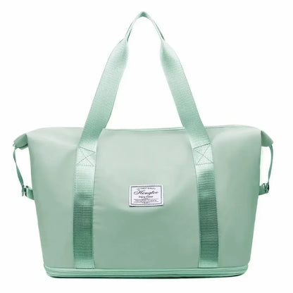 Découvrez le sac de sport femme PowerMove™ allié stylé pour activités quotidiennes actives, idéal comme sac de sport femme ultraléger imperméable en polyester résistant pour salle fitness yoga et natation, ce sac de sport femme multifonction avec compartiment sec et humide évite mélange vêtements mouillés et affaires sèches pour organisation parfaite, parfait pour sac de sport femme tote décontracté grande capacité adaptable week-end improvisé ou voyages courts de la boutique RangementChic, un sac de sport 