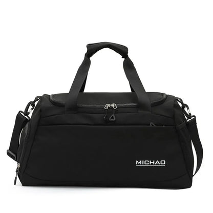 Découvrez le sac de sport femme avec compartiment étanche pour vêtements humides, idéal pour les femmes actives cherchant un sac de sport femme polyvalent pour yoga et piscine, ce sac de sport femme imperméable en polyester Oxford résistant aux intempéries offre une organisation intelligente avec séparation sèche et humide pour éviter les odeurs désagréables, parfait comme sac de sport femme grande capacité 50x27x23 cm pour week-end improvisé ou entraînement quotidien, disponible en coloris tendance comme s