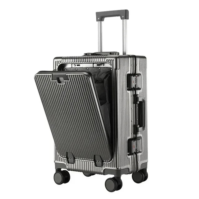 Serrure TSA intégrée sur valise cabine AirFrame Pro pour voyager en toute sécurité